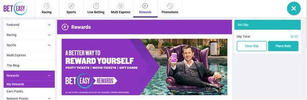 BetEasy Rewards